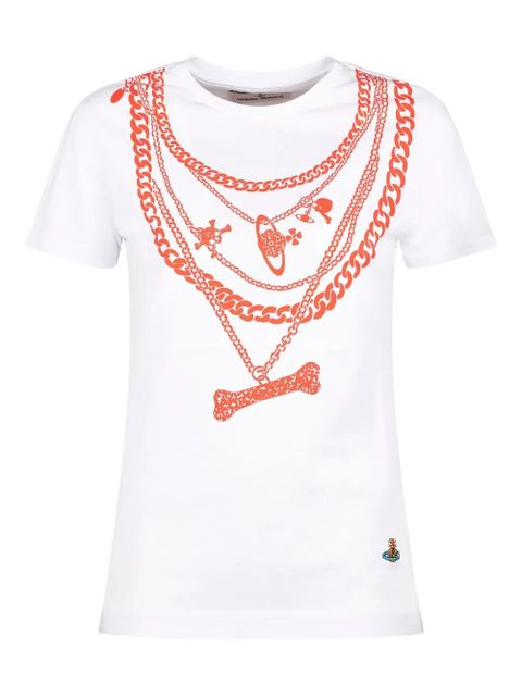 Vivienne Westwood Chain Peru T-shirt - White - zdjęcie produktu nr 1