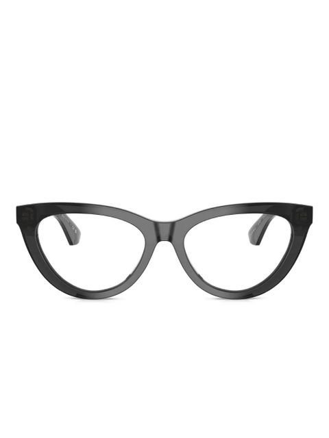 Burberry Eyewear cat-eye acetate glasses - Grey - zdjęcie produktu nr 1