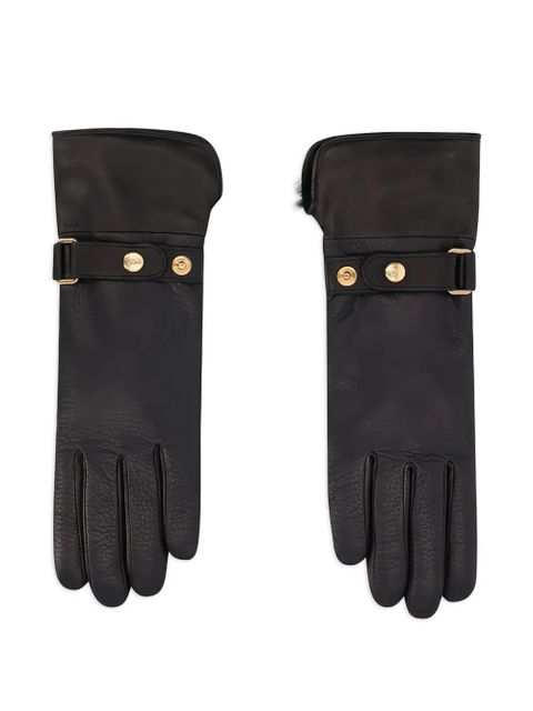 Longchamp leather gloves - Black - zdjęcie produktu nr 1