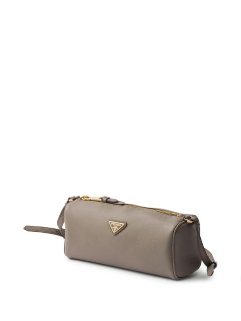 Prada leather shoulder bag - Grey