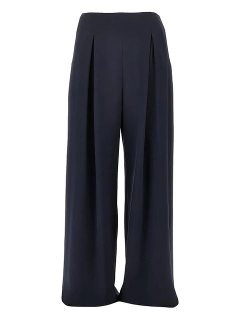 Max Mara pleated pallazzo pants - Blue - zdjęcie produktu nr 1