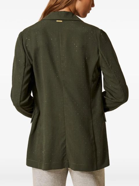 TWINSET embellished blazer - Green