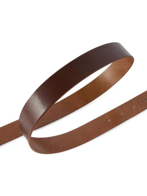 PINKO buckled leather belt - Brown