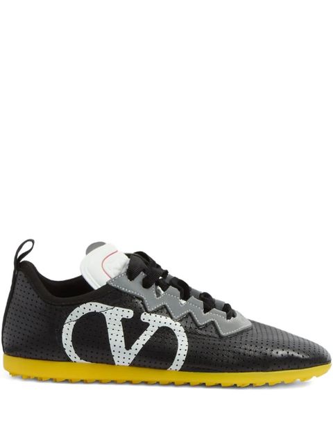 Valentino Garavani Chromathon perforated sneakers - Black - zdjęcie produktu nr 1