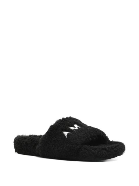 AMIRI logo slides - Black