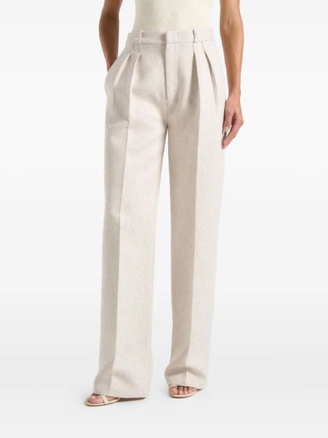 Manière De Voir Julie twin-pleat tailored trousers - Neutrals - zdjęcie produktu nr 2