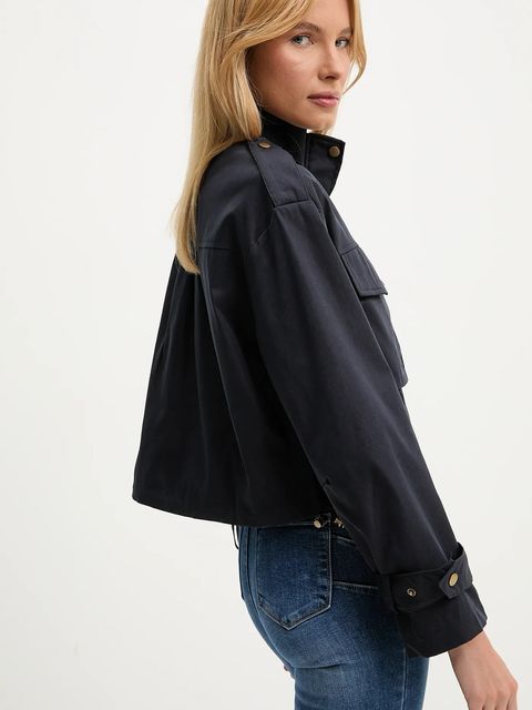 Answear.LAB kurtka kolor granatowy przejściowa