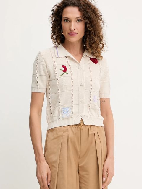 Twinset kardigan z wełną - zdjęcie produktu nr 1