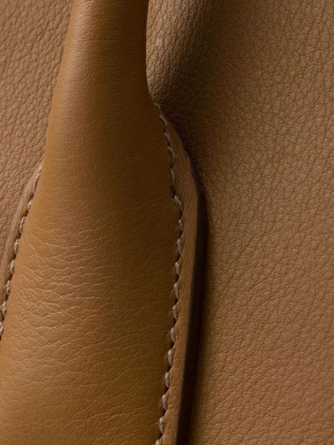 Prada large leather tote bag - Brown