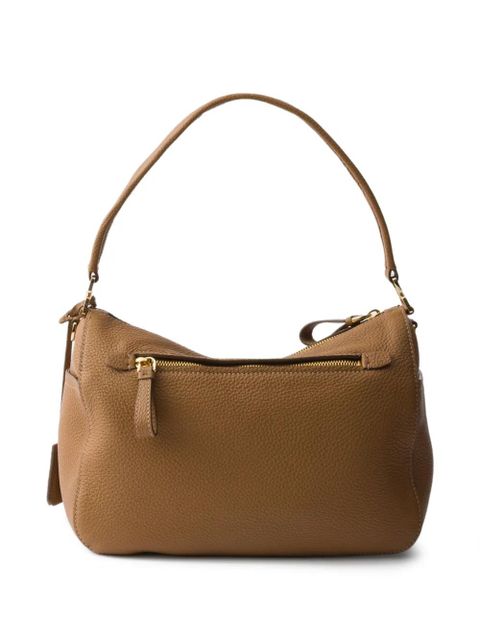 Prada leather shoulder bag - Brown - zdjęcie produktu nr 2