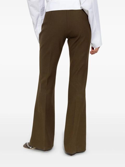 Burberry wool-blend trousers - Green