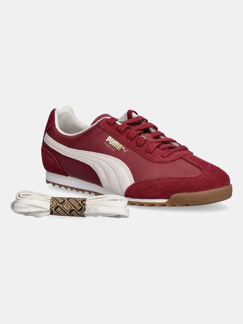 Puma sneakersy skórzane Arizona Retro kolor bordowy 402353