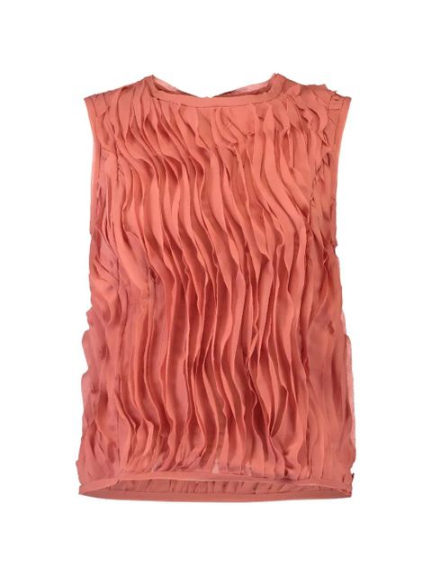 Ulla Johnson Celina ruffled top - Pink - zdjęcie produktu nr 1