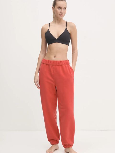JOYINME spodnie dresowe Kind kolor czerwony gładkie Kind - zdjęcie produktu nr 2
