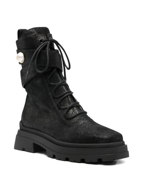 Jimmy Choo 45mm leather boots - Black