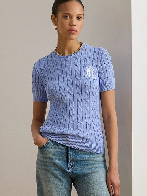 Lauren Ralph Lauren sweter bawełniany - zdjęcie produktu nr 1