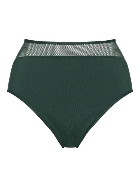 ERES Gloire high-waisted bikini briefs - Green - zdjęcie produktu nr 1