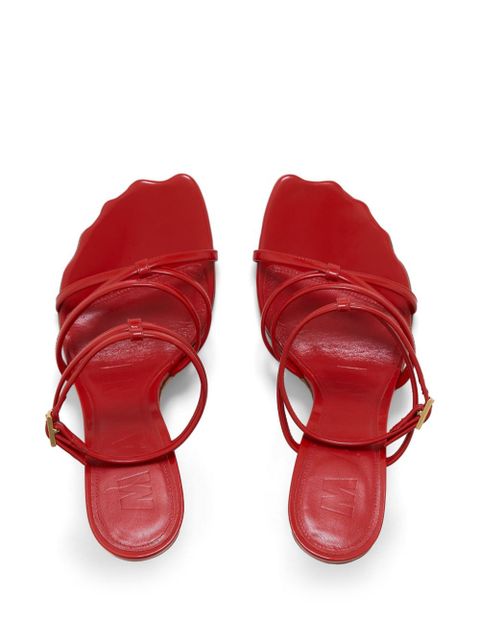 Marni leather sandals - Red