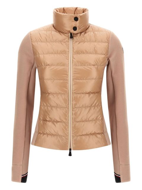 Moncler Grenoble zip-up padded sweatshirt - Pink - zdjęcie produktu nr 1