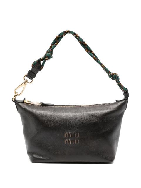 Miu Miu leather shoulder bag - Brown - zdjęcie produktu nr 1