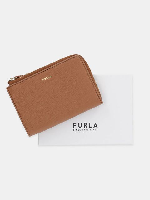 Furla portfel skórzany damski kolor brązowy WP00470.BX3036.RY000