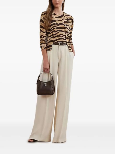 Lauren Ralph Lauren zebra-print buttoned cardigan - Neutrals - zdjęcie produktu nr 2
