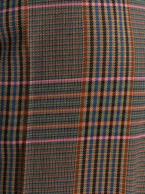 ETRO plaid flared trousers - Brown - zdjęcie produktu nr 2