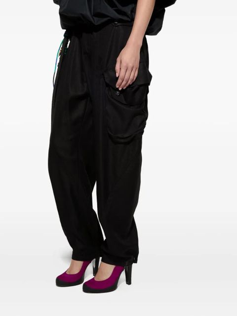 PUCCI cargo-pocket tapered trousers - Black