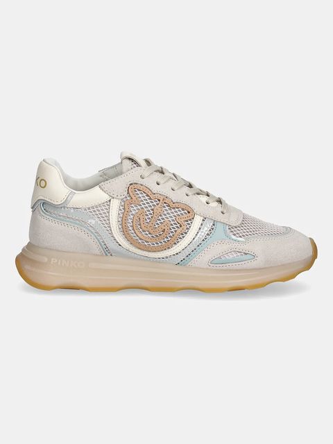 Pinko sneakersy Zoe 18B damskie kolor beżowy SS0175P084E5T - zdjęcie produktu nr 2