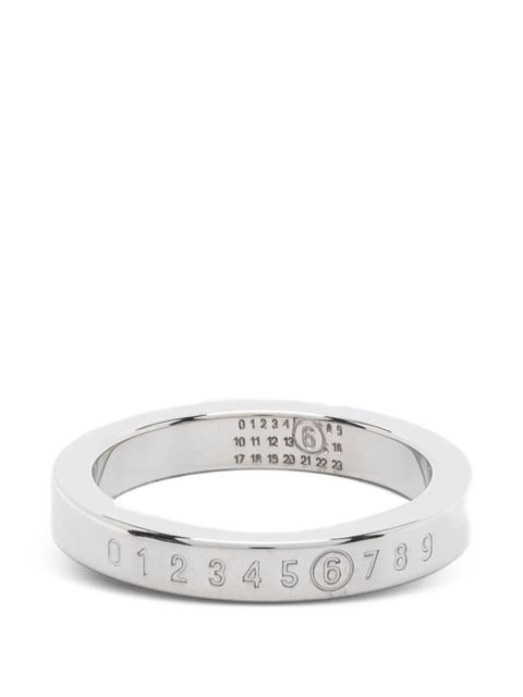 MM6 Maison Margiela Shiny ring - Silver - zdjęcie produktu nr 1