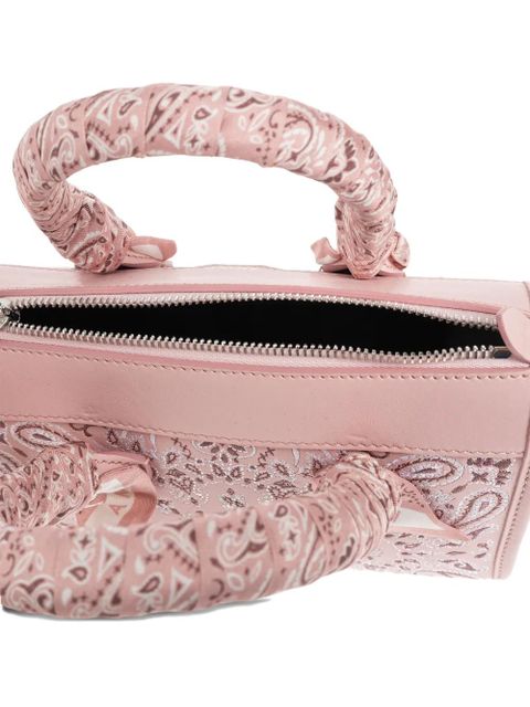 AMIRI paisley scarf tote bag - Pink