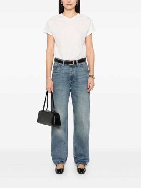 KHAITE Devra T-shirt - Neutrals - zdjęcie produktu nr 2