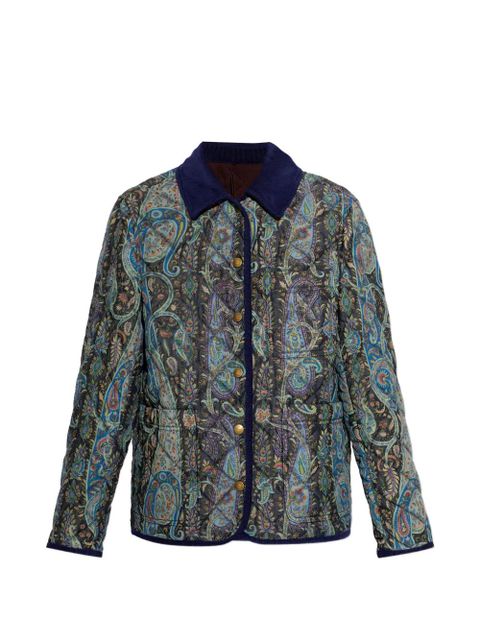 ETRO paisley collared jacket - Grey - zdjęcie produktu nr 1