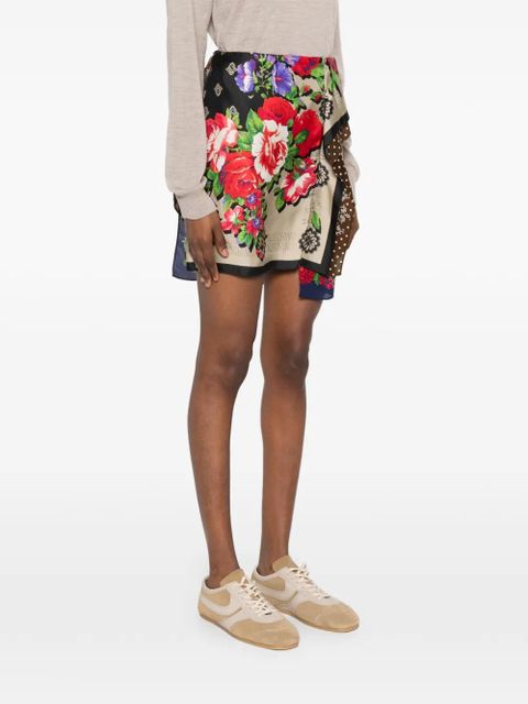 Moschino floral print skirt - Neutrals