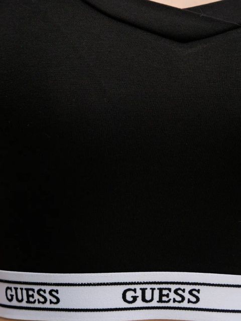 Guess polo ALINE damskie kolor czarny V5GP07 KCSA2