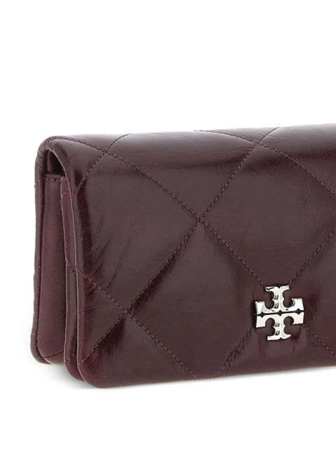 Tory Burch Kira Diamond leather cross body bag - Red