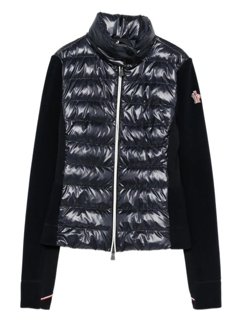 Moncler Grenoble padded zip-up jacket - Blue - zdjęcie produktu nr 1