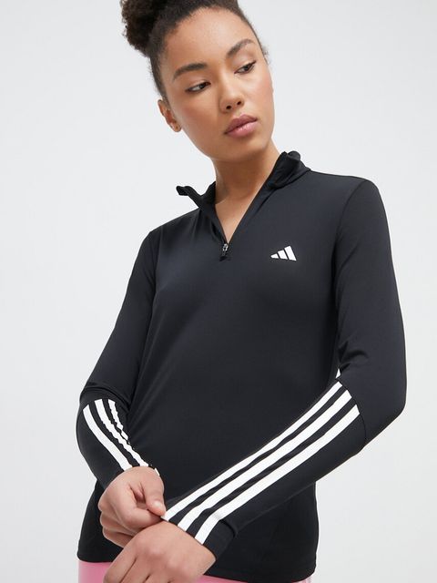 adidas Performance bluza treningowa Hyperglam kolor czarny z nadrukiem IN6841 - zdjęcie produktu nr 1