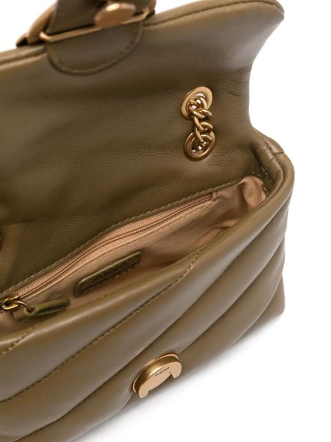 PINKO mini Love cross body bag - Brown