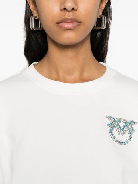 PINKO cotton sweatshirt - White