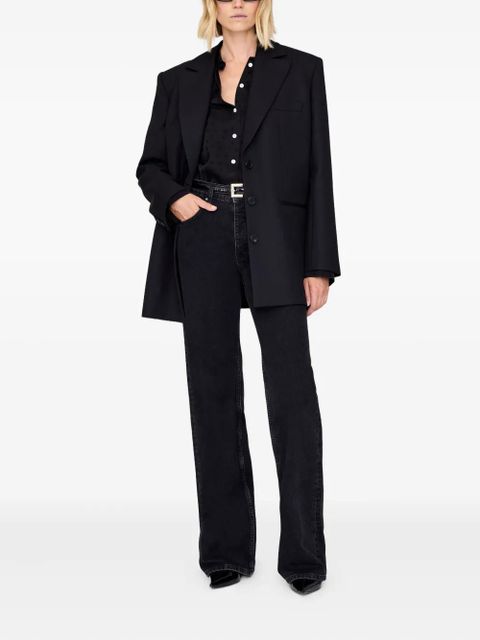 ANINE BING Amanda shirt - Black - zdjęcie produktu nr 2