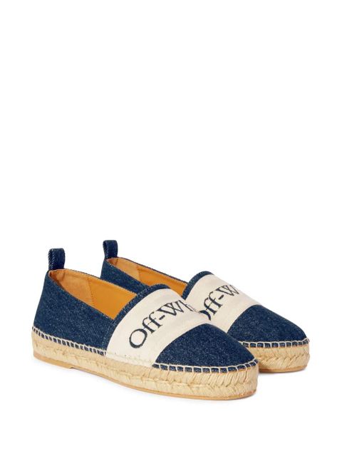 Off-White Bookish espadrilles - Blue - zdjęcie produktu nr 2