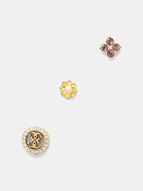 Guess kolczyki SECRET GARDEN 3-pack - zdjęcie produktu nr 1