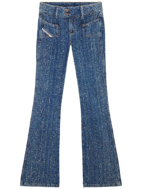 Diesel D-Ebush low-rise flared jeans - Blue - zdjęcie produktu nr 1
