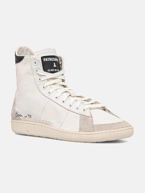 Patrizia Pepe trampki skórzane - zdjęcie produktu nr 1