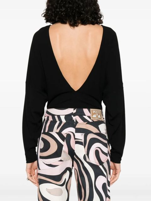 PUCCI jersey bodysuit - Black