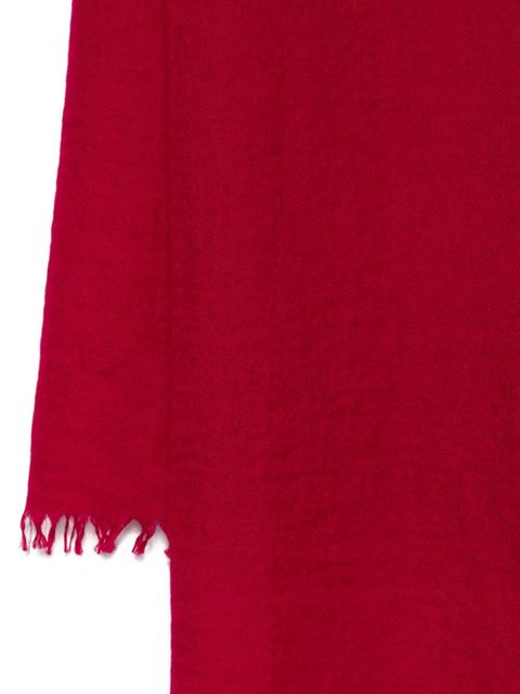 ISABEL MARANT fringed-edge scarf - Pink
