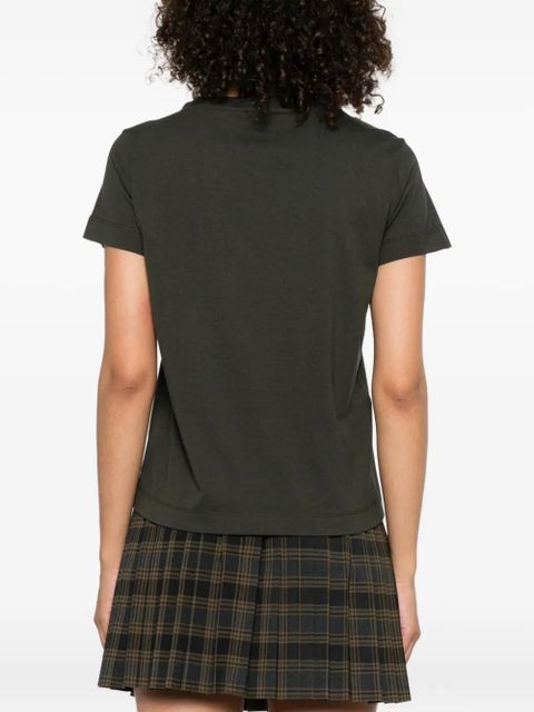 PINKO short-sleeve cotton top - Green