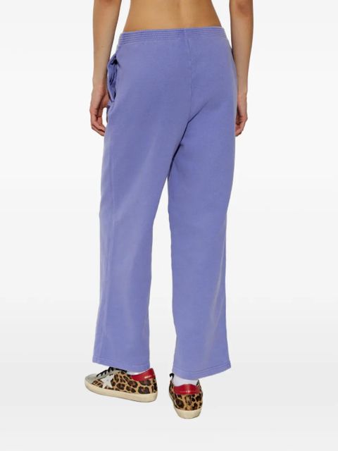 American Vintage logo track pants - Purple