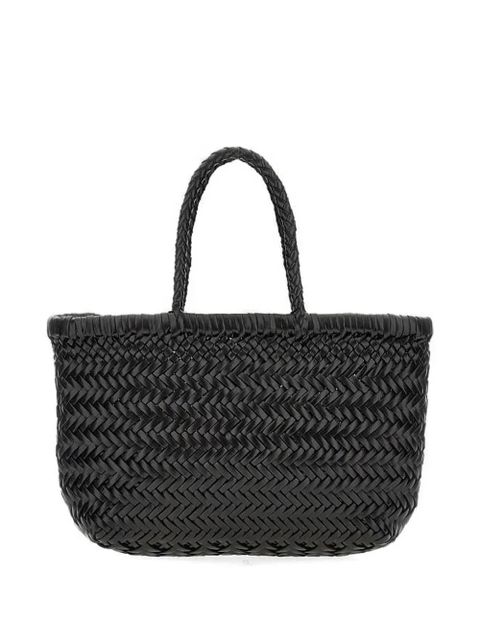 DRAGON DIFFUSION leather tote bag - Black - zdjęcie produktu nr 2